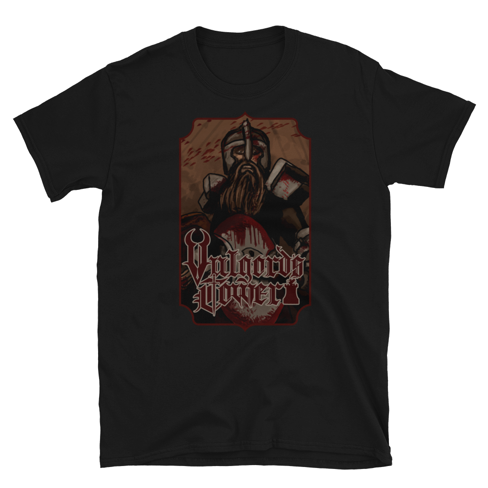 Vulgord's Tower Warrior T-Shirt - Black