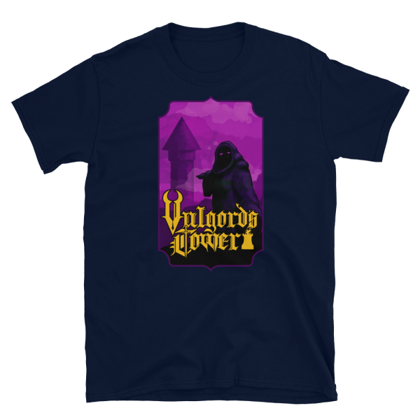 Vulgord's Tower Wizard Tower T-Shirt - Navy