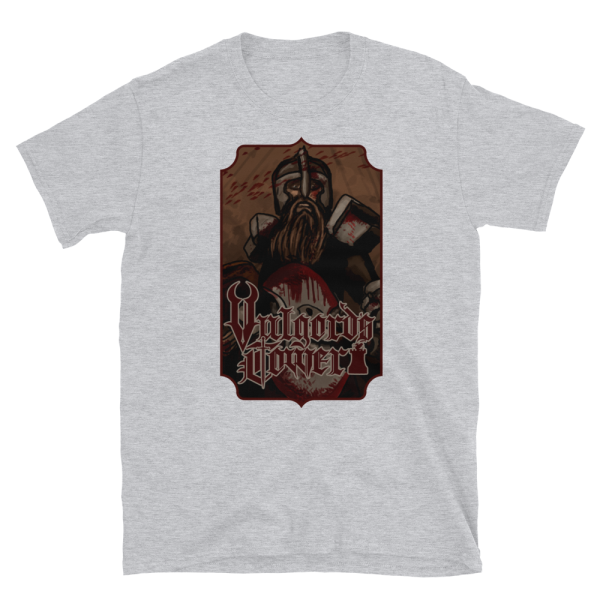 Vulgord's Tower Warrior T-Shirt - Light Grey