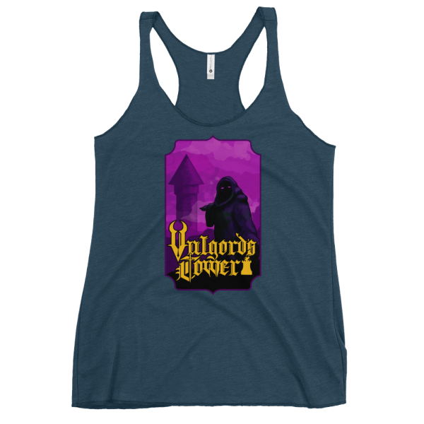 Vulgord's Tower Wizard Tower Racerback Tank Top - Indigo Blue